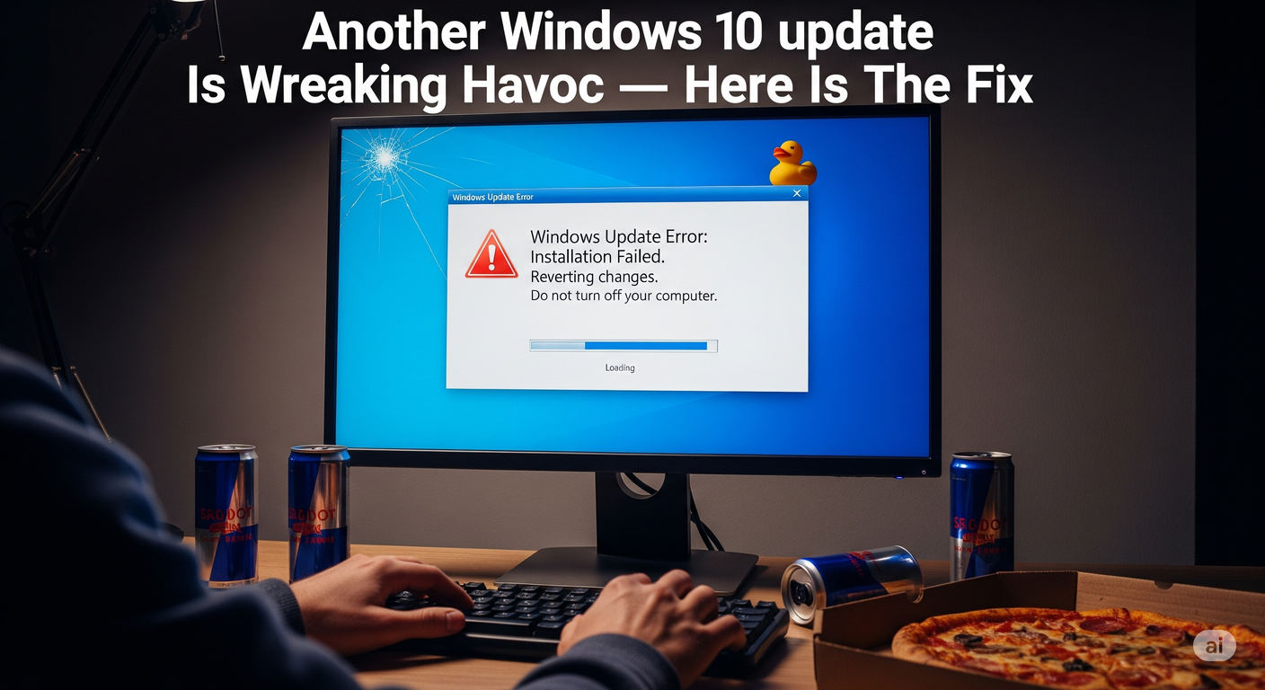 Wreaking Another Windows 10 update Is Wreaking havoc — Here Is The Fix