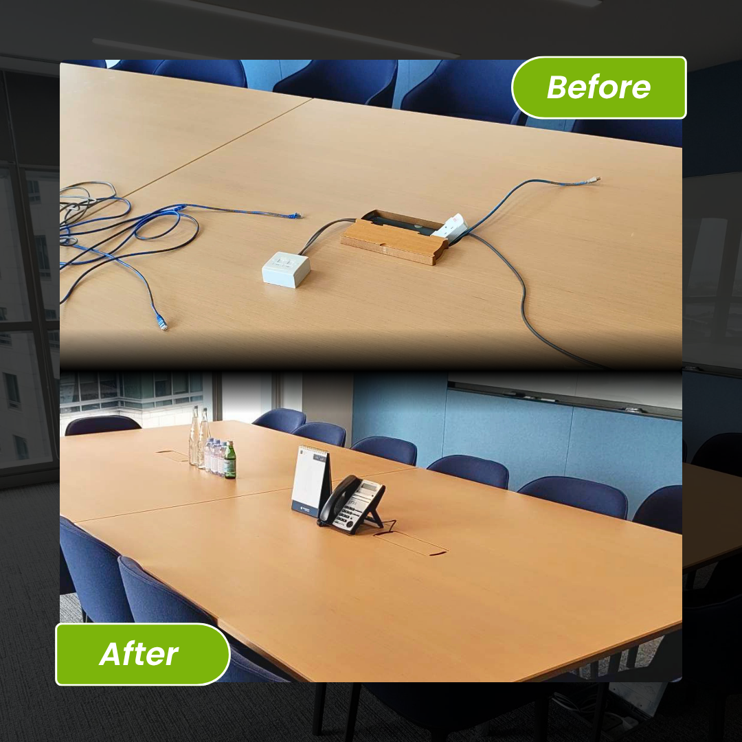 Installation and management of cable telephony